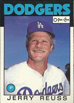 1986 O-Pee-Chee Baseball Cards 236     Jerry Reuss
